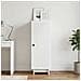 Credenza Bianco 33 x 34,5 x 90 cm Legno ingegnerizzato - Foto miniatura 2