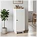 Credenza Bianco 33 x 34,5 x 90 cm Legno ingegnerizzato - Foto miniatura 4