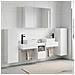 Set di mobili per il bagno 6 pcs Bianco - Foto miniatura 4