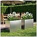 Vaso da giardino 2 pz Argento 50 x 40 x 50 cm Acciaio zincato - Foto miniatura 2