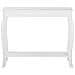 Tavolino Consolle In Mdf Verniciato Bianco Hartford - Foto miniatura 3