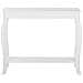 Tavolino Consolle In Mdf Verniciato Bianco Hartford - Foto miniatura 19