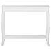 Tavolino Consolle In Mdf Verniciato Bianco Hartford - Foto miniatura 6