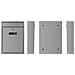 Cassetta Della Posta Ibiza Argento Bg40003 - Foto miniatura 3