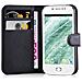 Custodia Compatibile Con Wiko Sublim In Nero Carbone - Coperchio Protettiva Con Chiusura Magnetica, Funzione Stand E Tasca Per Le Carte - Foto miniatura 3