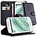Custodia Compatibile Con Wiko Sublim In Nero Carbone - Coperchio Protettiva Con Chiusura Magnetica, Funzione Stand E Tasca Per Le Carte - Foto miniatura 1