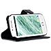Custodia Compatibile Con Wiko Sublim In Nero Carbone - Coperchio Protettiva Con Chiusura Magnetica, Funzione Stand E Tasca Per Le Carte - Foto miniatura 4