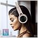 Cuffie Bluetooth Design Orecchie Gatto Animazione Luminosa Autonomia 12h - Foto miniatura 3