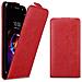 Custodia Compatibile Con Lg X Power 3 In Rosso Mela - Coperchio Protettivo In Design Flip Con Chiusura Magnetica - Foto miniatura 3
