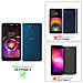 Custodia Compatibile Con Lg X Power 3 In Rosso Mela - Coperchio Protettivo In Design Flip Con Chiusura Magnetica - Foto miniatura 11