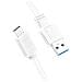 CU0177 cavo USB 3 m 3.2 Gen 2 (3.1 Gen 2) USB A USB C Bianco - Foto miniatura 2