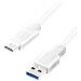 CU0177 cavo USB 3 m 3.2 Gen 2 (3.1 Gen 2) USB A USB C Bianco - Foto miniatura 1
