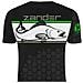 T-shirt Linear Zander Xl Nero / acid Green - Foto miniatura 3