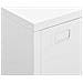 Armadio Classificatore Industriale Bianco 75x40x115 cm Metallo - Foto miniatura 3