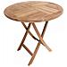 Tavolo Rotondo Pieghevole 80 Cm Meja - Foto miniatura 2