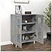 Credenza Grigio Sonoma 69,5x34x90 Cm In Legno Multistrato - Foto miniatura 3