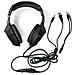 Cuffie Da Gioco Cablate Stereo Usb-a Con Telecomando Integrato, Nero - Foto miniatura 5