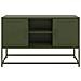 Credenza Bianca 36x39x107 Cm In Acciaio - Foto miniatura 6