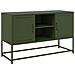 Credenza Bianca 36x39x107 Cm In Acciaio - Foto miniatura 1