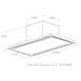 Cappa a Soffitto HiLight X Aspirante e Filtrante Colore Nero - Foto miniatura 6