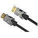 Cavo Hdmi M1000 Uhd 4k Hdr 22.5 Gbit/s 3m, Argento - Foto miniatura 1