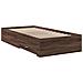 Giroletto Cassetti Rovere Marrone 75x190 Cm Legno Multistrato - Foto miniatura 3