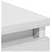 Credenza Bianca 80x35x99 cm in Legno Multistrato - Foto miniatura 4