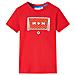 Maglietta da Bambino Rossa 116 - Foto miniatura 1
