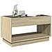 Tavolino da Salotto con LED Infinity Rovere Sonoma 90x50x50 cm - Foto miniatura 4