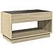 Tavolino da Salotto con LED Infinity Rovere Sonoma 90x50x50 cm - Foto miniatura 8