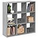 Libreria Divisorio Grigio Sonoma 102x29x103,5 cm in Truciolato - Foto miniatura 2