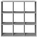 Libreria Divisorio Grigio Sonoma 102x29x103,5 cm in Truciolato - Foto miniatura 5
