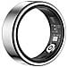 Anello Intelligente Impermeabile Ip68+5atm - Monitoraggio Salute E Notifiche Silver 11 - Foto miniatura 4