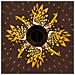 Lanterna Solare Da Esterno Bronzo Pavone - Luce Proiettore Atmosfera Giardino - Foto miniatura 7