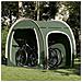 Tenda porta biciclette con tetto Verde 218 x 156 x 180 cm - Foto miniatura 2