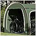 Tenda porta biciclette con tetto Verde 218 x 156 x 180 cm - Foto miniatura 4