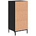 Mobile da Bagno Nero 39.5 x 36 x 88 cm Legno multistrato - Foto miniatura 8