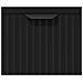 Mobile da Bagno Nero 39.5 x 36 x 88 cm Legno multistrato - Foto miniatura 9