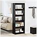 Armadio per Libri Rovere nero 60 x 30 x 166 cm - Foto miniatura 2