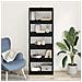 Armadio per Libri Rovere nero 60 x 30 x 166 cm - Foto miniatura 4