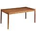 Tavolo Da Pranzo Fondis Rovere Scuro 180 Cm 80 Cm - Foto miniatura 2