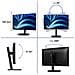 Monitor 31.5" IPS Flat 32B2U3601/00 Quad HD Tempo di risposta 4 ms - Foto miniatura 5