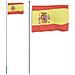 Asta e Bandiera Spagna 6,23 m Alluminio - Foto miniatura 1