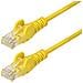 Cavo Ethernet CAT6 Giallo da 2m; Patch UTP con Plug RJ45 Antigroviglio e Rilievi di Trazione, Cavo Lan Slim in Rame Puro 28AWG, Sottoposto a test Fluke - Foto miniatura 1