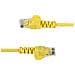 Cavo Ethernet CAT6 Giallo da 2m; Patch UTP con Plug RJ45 Antigroviglio e Rilievi di Trazione, Cavo Lan Slim in Rame Puro 28AWG, Sottoposto a test Fluke - Foto miniatura 5