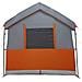 Tenda Familiare con tetto Grigio e arancione 324 x 255 x 230 cm - Foto miniatura 6