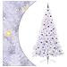 Albero di Natale artificiale Bianco 240 cm PVC e Acciaio - Foto miniatura 1