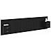 Testata con Comodino 3 pcs Rovere Nero Legno multistrato - Foto miniatura 3