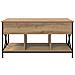 Tavolino da salotto Rovere artigianale 100 x 55 x 48.5 cm - Foto miniatura 6