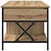 Tavolino da salotto Rovere artigianale 100 x 55 x 48.5 cm - Foto miniatura 7
